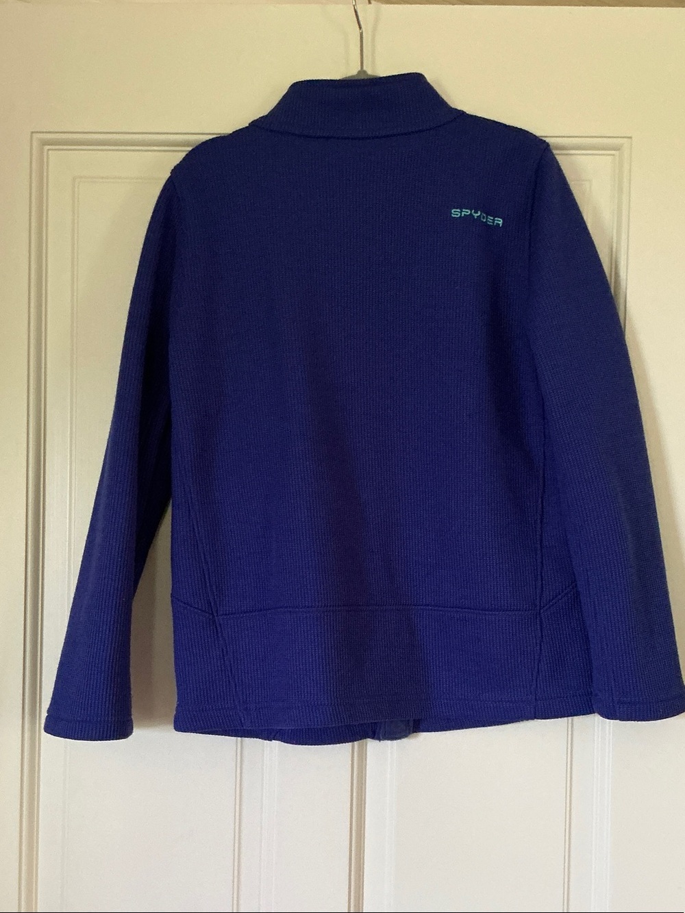 Spyder Kids Blue Jacket, Size 14-16 - Picture 5 of 5